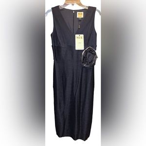 Nue By Shani Sleeveless Sheath Cocktail Dress